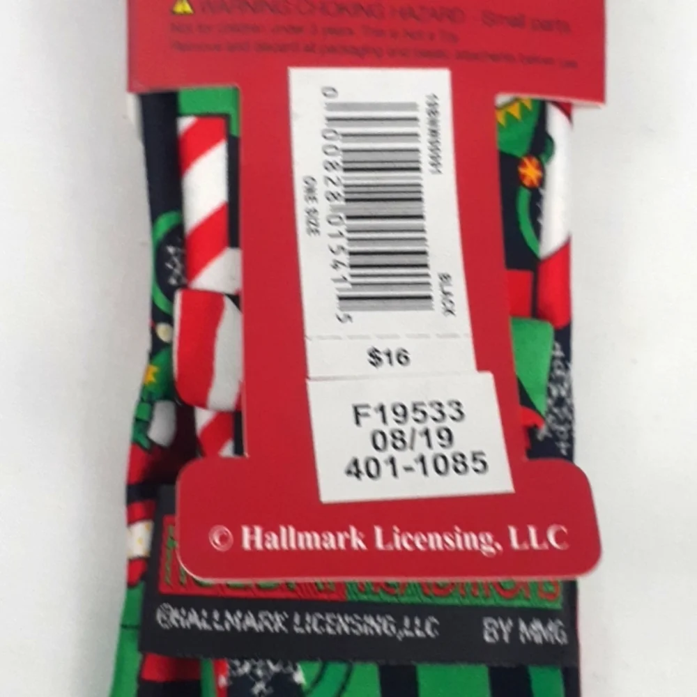 Hallmark Holiday Traditions Boys Multi-colored Tie One Size